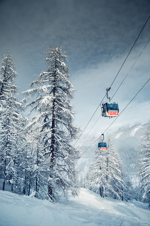 European Alps on Photography Served #gondla #skiing #photography