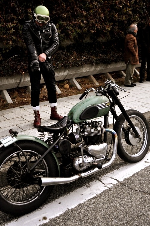 tokyo bleep #racer #cafe #bike #street #green