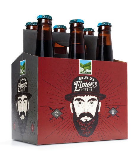 Upland Brewing Six Pack #packaging #beer