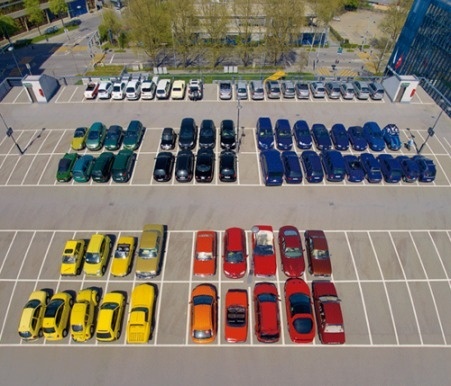 The art of Clean - HouHouHaHa #organization #cars #roygbiv