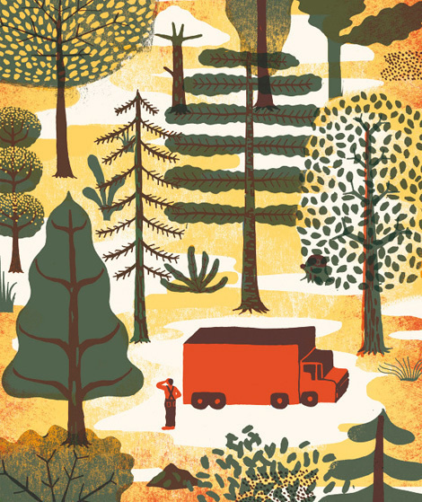 sarah mazzetti #illustration #silkscreen