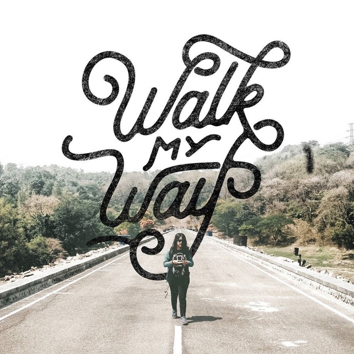 #Typography artwork by @maafakutypo