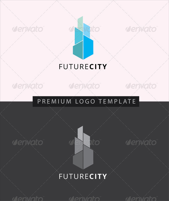 Future City - Buildings Logo Templates #tower