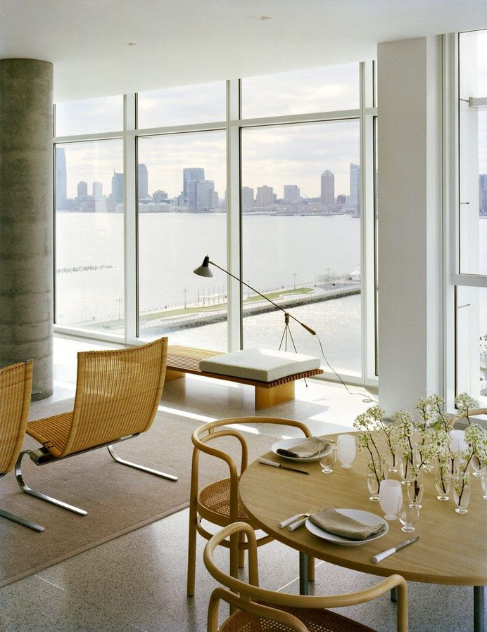 Hudson River Apartment in Manhattan by SheltonMindel 5
