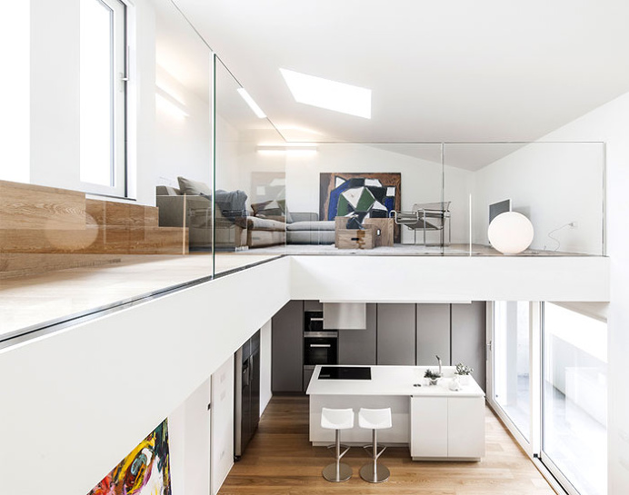 Dwelling Reconstruction by DEP Studio - #home, #decor, #interior, #homedecor,
