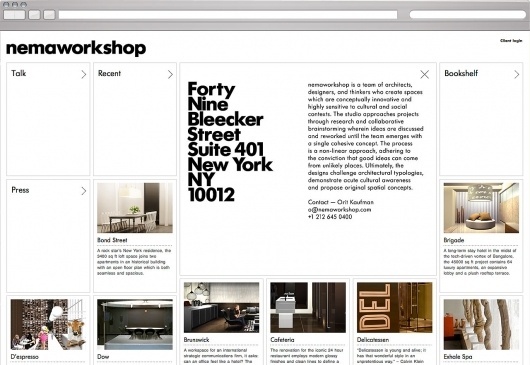 Marque – Recent Projects: Part 1 | September Industry #website #type