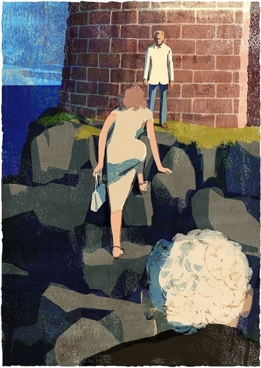 The Sea, The Sea : Tatsuro Kiuchi Illustration #illustration