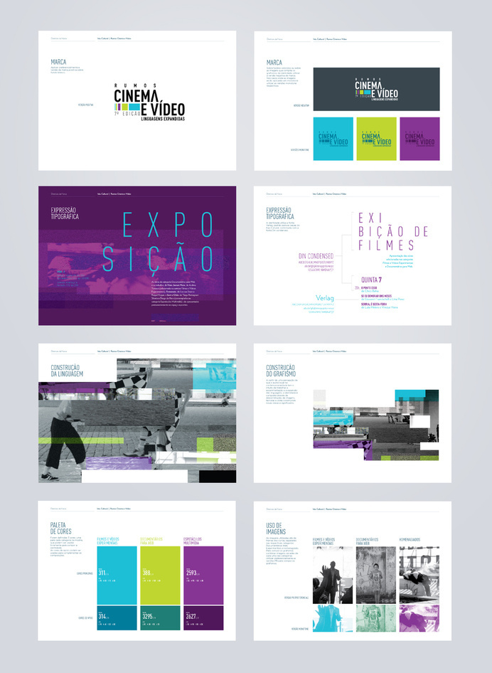Diretrizes da marca #branding #brasil #color #design #brand #cine #sao #desconstruction #logo #logotype #movie #desconstruã§ã£o #itaãº #video #megalodesign #mostra #megalo #brazil #paulo #itau #rumos #cinema