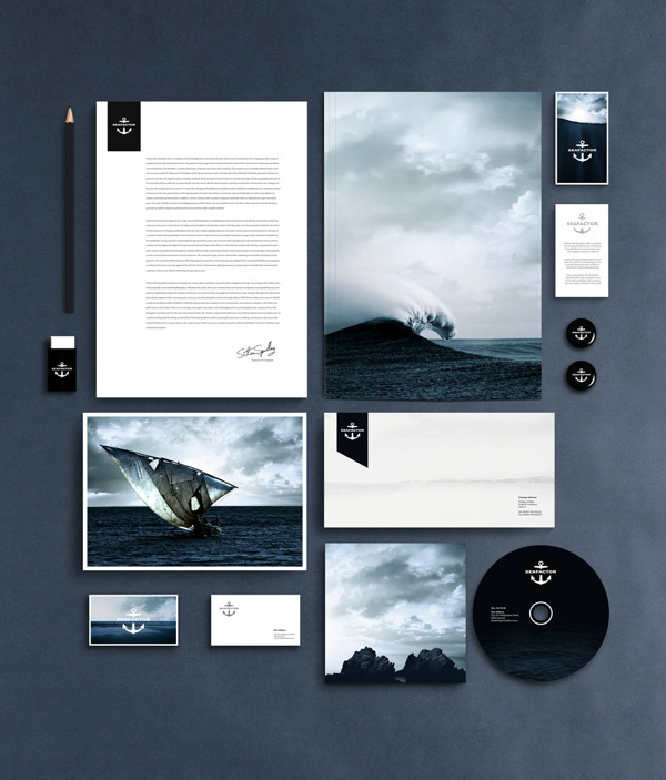 Seafactor on Behance #design #package #corporate #iphone #product #identity #logo #magazine