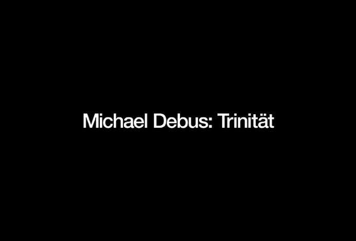 Michael Debus: Trinität by Yuta Takahashi #logo #logotype #typography