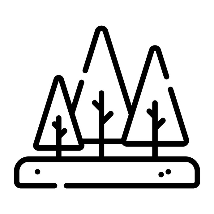 See more icon inspiration related to forest, woodland, ecology and environment, pines, trees, woods, landscape and nature on Flaticon.