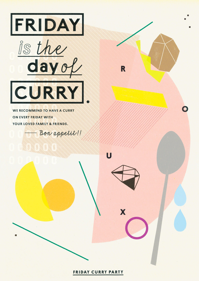 Poster Design ©KAZUNORI GAMO @GRAPHITICA