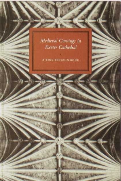 Penguin Books - Medieval Carvings in Exeter Cathedral #covers