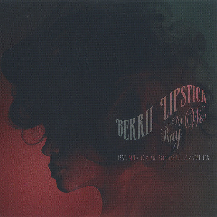 Ray West - Berrii Lipstick EP - tracklisting, release date, producer #cover #album #red #record