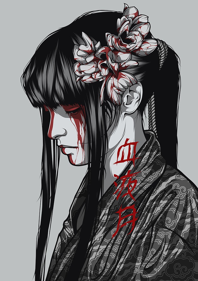 Blood Moon girl