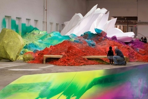 Katharina Grosse | PICDIT #art #painting #installation