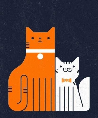 Baubauhaus. #illustration #cat