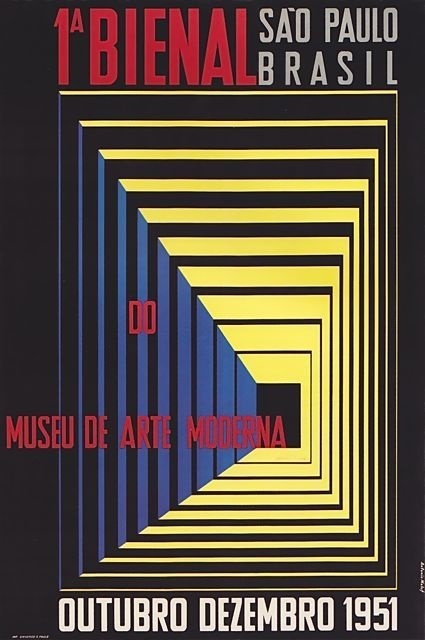 MONDOBLOGO: "constructive art" posters from brazil #1950 #poster