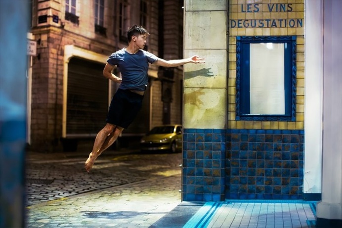 Fascinating Ballet Self-Portraits While Airborne by Mickael Jou