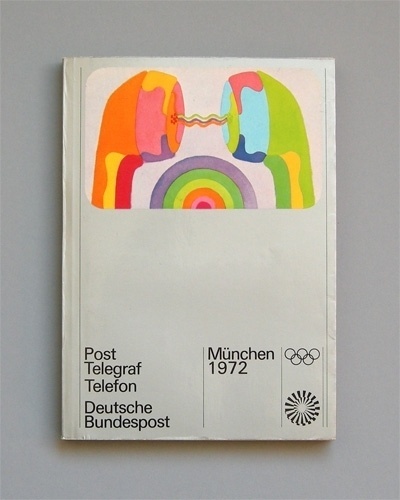 Otl Aicher 1972 Munich Olympics - Brochures #otl #olympics #aicher
