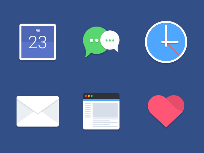 Material Design Web Icon