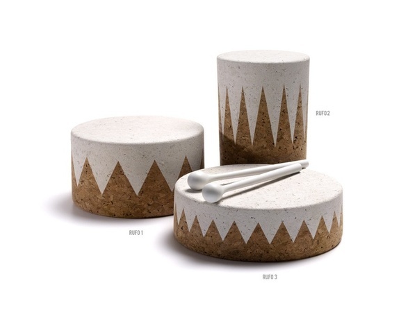 RUFO cork drums #music #cork #toys #drums