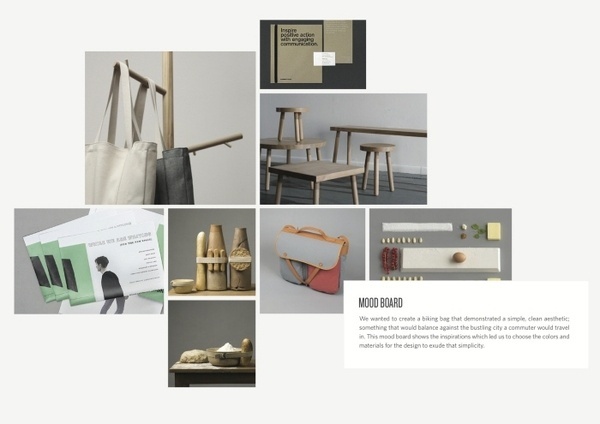 Iko Bag by Franklin Gaw at Coroflot.com #moodboard #photo #design #industrial #layout