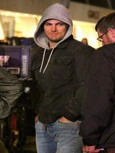 Here is an amazing outfit from a famous movie Teenage Mutant Ninja Turtles 2, Stephen Amell Wore this Awesome Jacket as Casey Jones. Buy Now #stephenamell #tmnt2 #caseyjones #stephenamelljacket #fashion #love #inst #moody #giftforhim