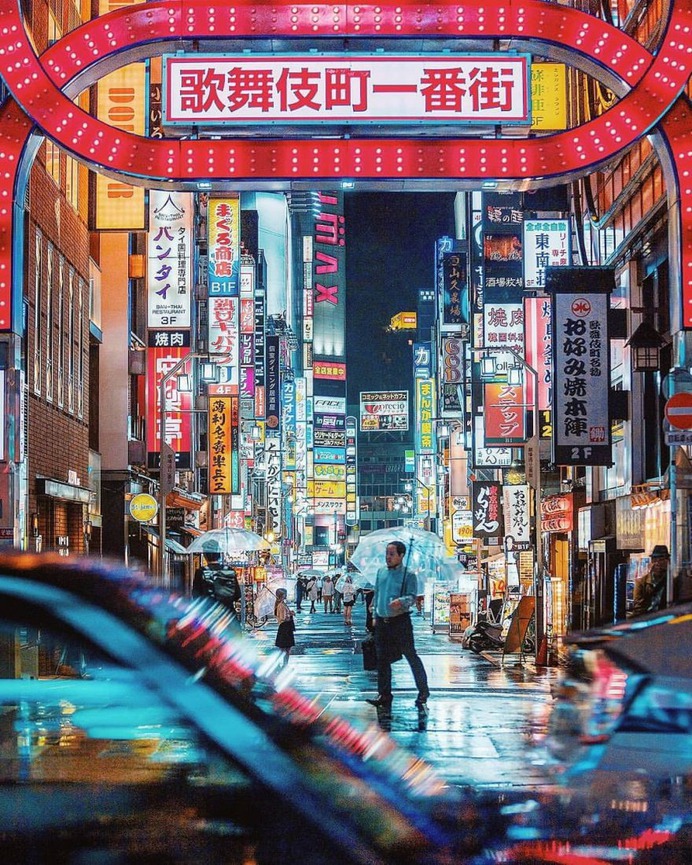Cyberpunk and Futuristic Street Photography by Yuto Yamada