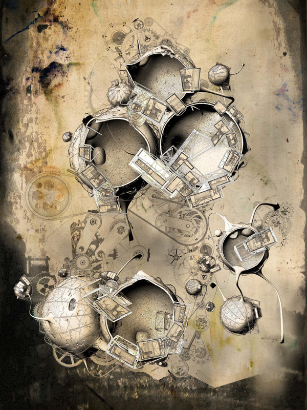CJWHO ™ ("QUARANTENA" by Robert Scott Gilson (B.Arch...) #design #illustration #concept #architecture #art #drawing