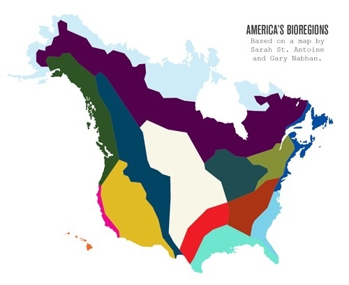 bioregional map #america #infographic #region #map