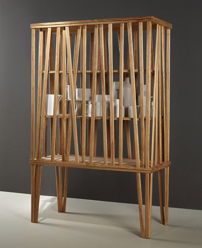 Wooden Storage Unit by FRONT