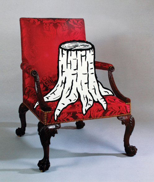 image #rob #tree #chair #illustration #mimesis #kesseler #art #collage