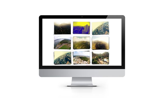 Minimal UI for FeatherLess Photography on Behance