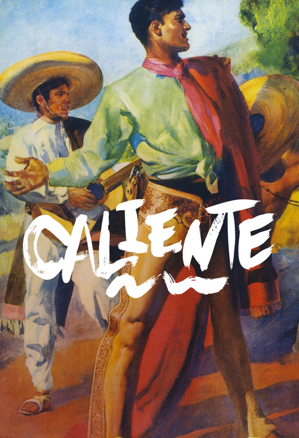 'Pablo' Brush Typeface #caliente #mexican #latin #brush #typography