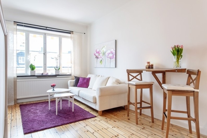 28 sqm studio in Stockholm