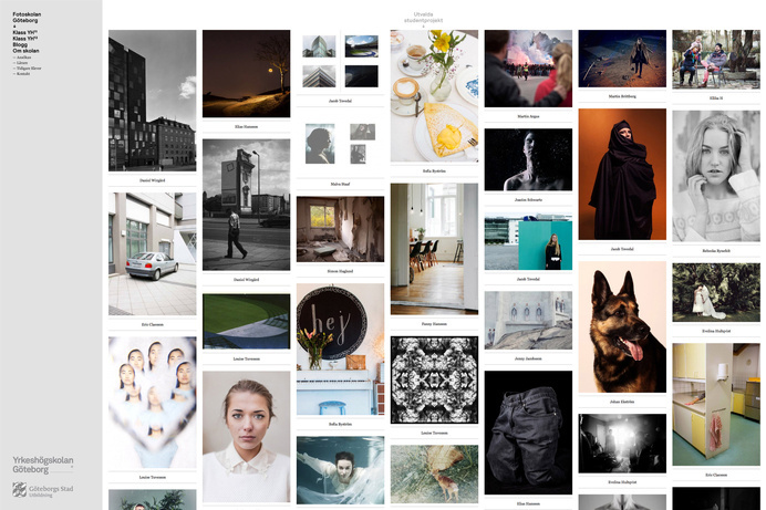 Lundgren lindqvist, web design, photographer, photography