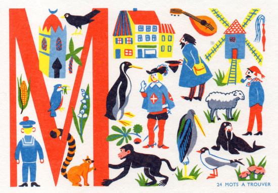 French promotional blotters from the 1960