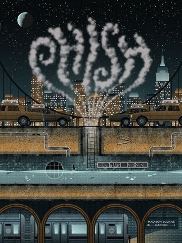 FFFFOUND! | GigPosters.com - Phish #color #illustration #poster #music #typography