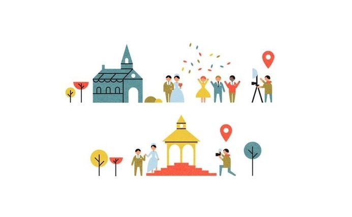 Google Ad Words Illustrations for Google Ad Word campaign. #human #illustration #chracter #icon