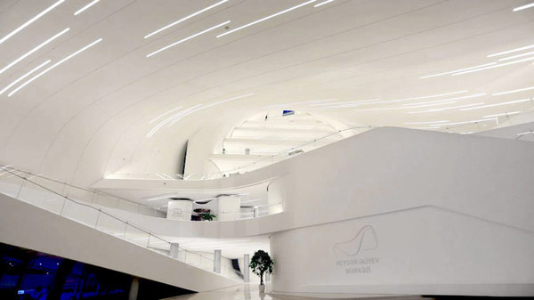 CJWHO ™ (zaha hadid | heydar aliyev cultural center shapes...) #white #cultural #center #hadid #design #zaha #azerbaijan #architecture