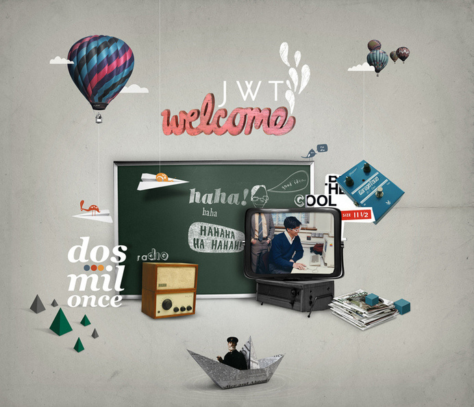 by buentypo: calendar JWT #2011 #jwt #illustration #art #collage #buentypo #bto