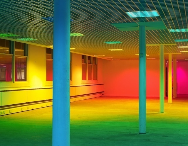 Colorful Light Installations by Liz West-4 #rainbow #colors #installation