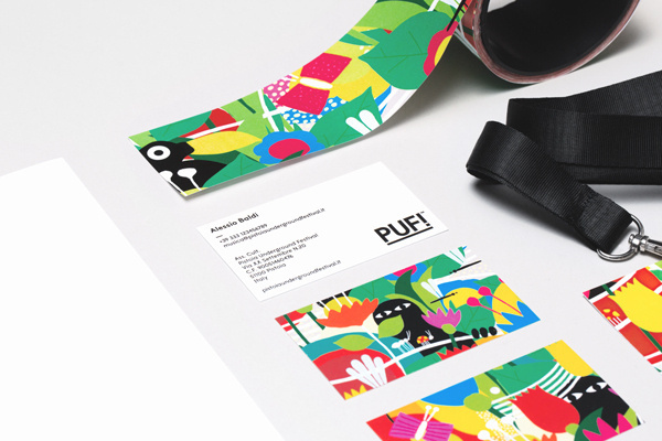 PUF!xe2x84xa2 Festival - Brand Identity #plants #festival #celebration #print #design #graphic #culture #illustration #identity
