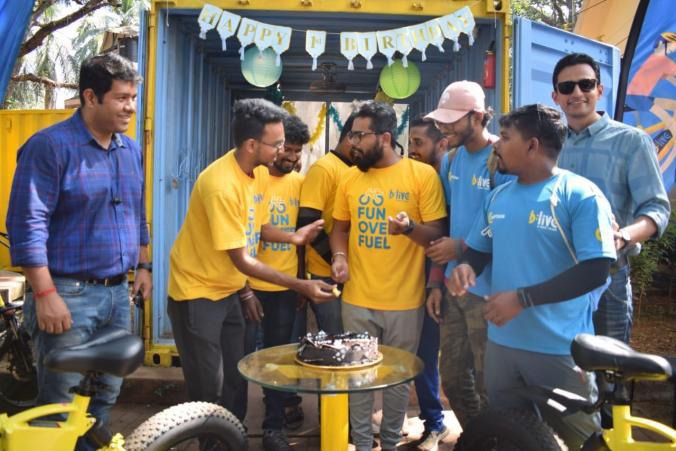 Our captains love introducing people to new experiences, little-known places and extraordinary cultures. Glimpses of our birthday celebrations with our local heroes 🦸‍♂ . . . #birthday #firstbirthday #HBD #bliveturns1 #firstbirthday #letsblive #ebikes #discovery #goavibes 🌴 #goatourism #goaindiatravel #travel #instatravel #instagoa #wanderlust #letsblive #funoverfuel #fun #ev #ecotourism #eco #tours #indiatravel #ecotravel #india_undiscovered #indiaunseen