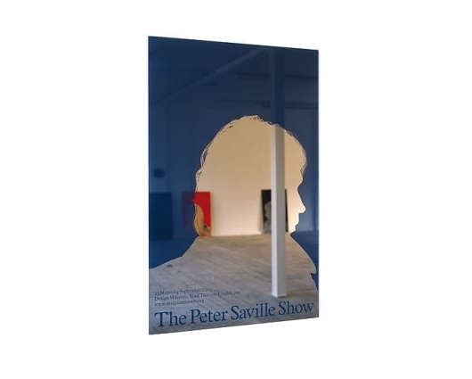 The Peter Saville Show by GTF #mirror #design #graphic #poster