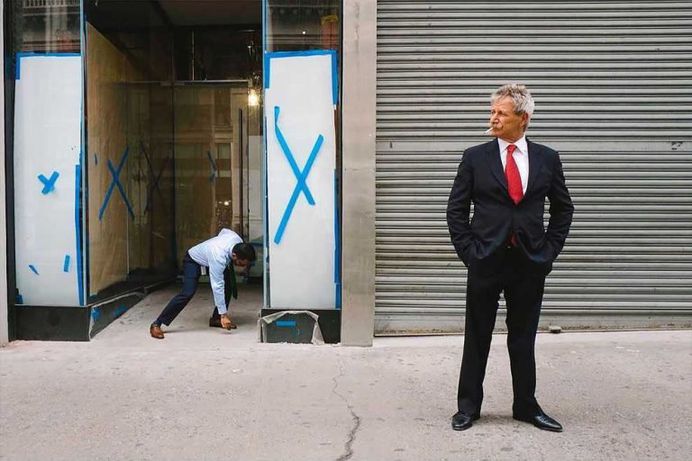 Fleeting Moments on The Sidewalks of New York City by Jonathan Higbee
