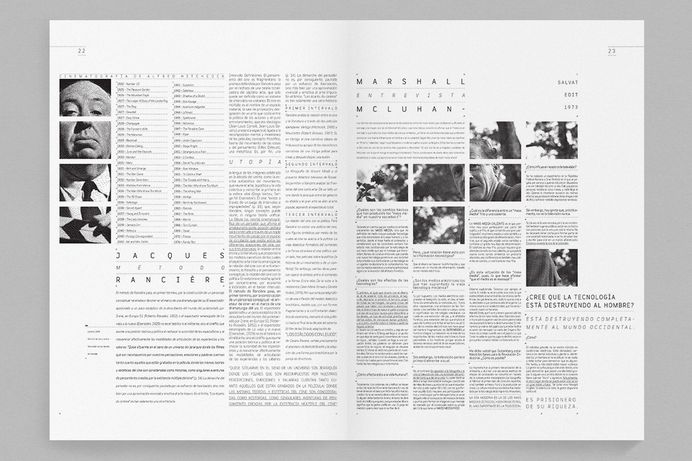 Septième art / Editorial on Behance