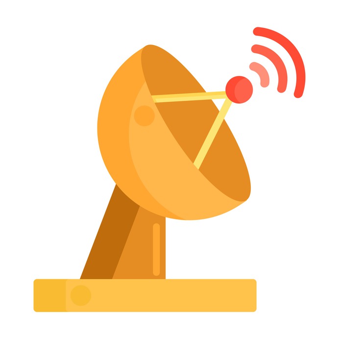 See more icon inspiration related to antenna, architecture and city, radio antenna, satellite dish, wireless connectivity, satellite, parabolic, transmission, electronics, communications, signal and technology on Flaticon.