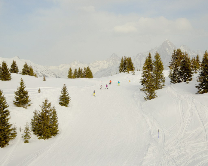 skis in trees | Flickr - Photo Sharing! #skiing #snow